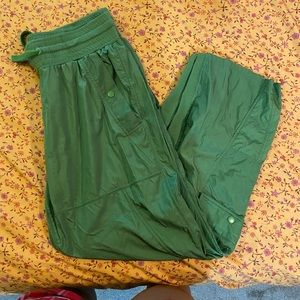 Free People Track Suit Cargo Pant Green Comfy Sweatpants Pants Utility